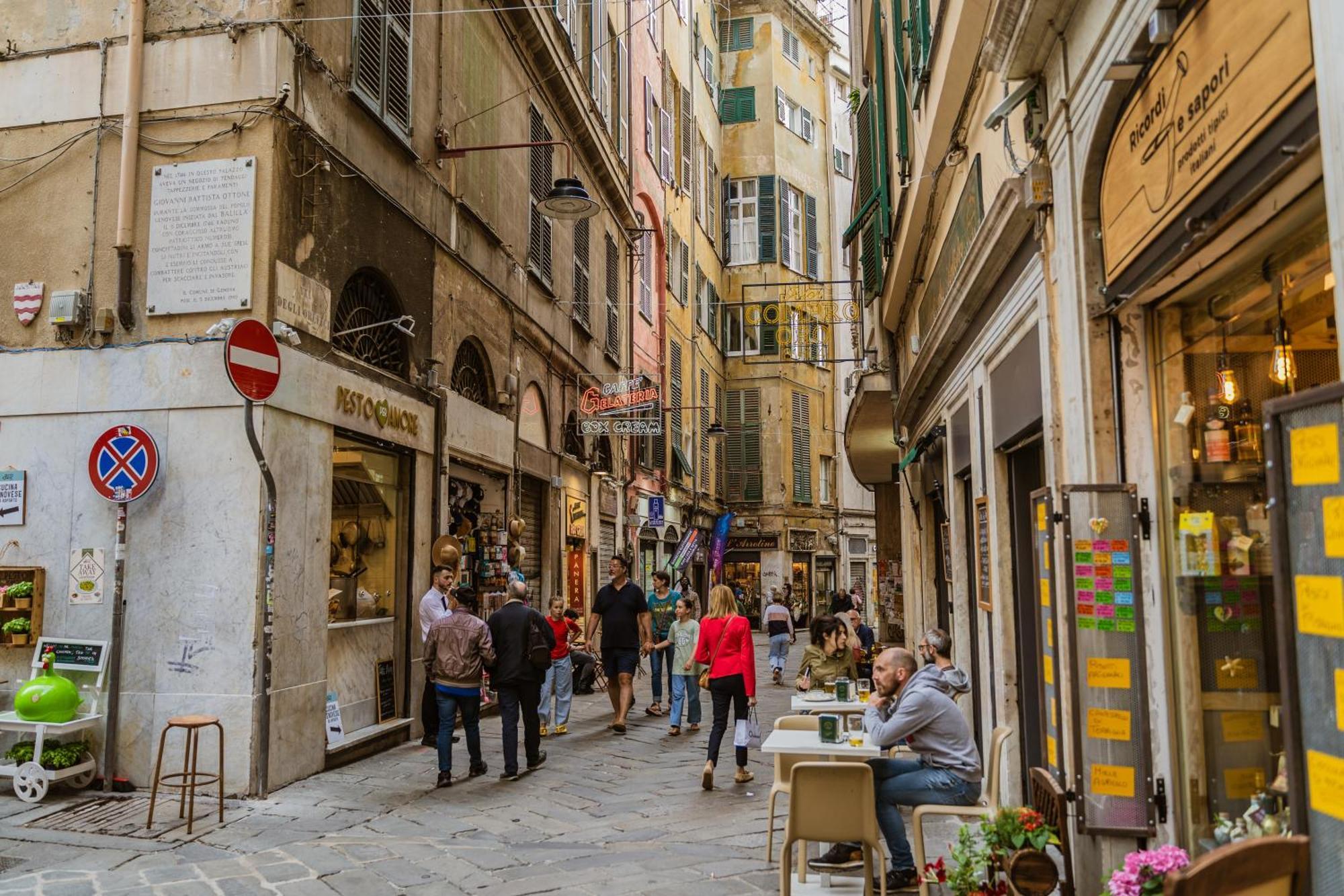 Niu Lux Apartments Genoa Bagian luar foto